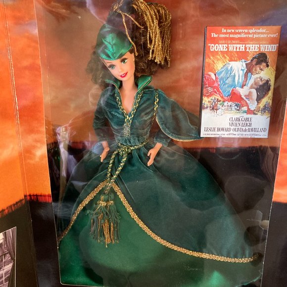 Vintage 1994 Hollywood Collection Gone with the Wind 4 Barbies New in Box $176 - Picture 2 of 6